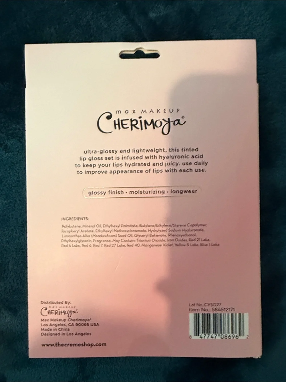 Cherimoya Lip Oil Trio - Watermelon Flavored + bye bye blackheads + fiber patch